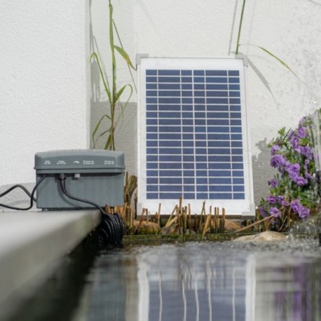 Solarmax Accu Pompe Solaire Avec Batterie Pour Jet D Eau