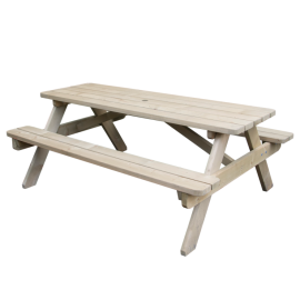 Table de pique- nique en bois