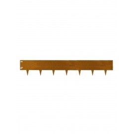 Bordure en métal acier Corten