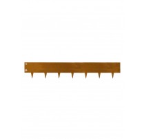 Bordure en métal acier Corten