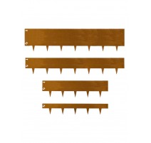 Bordure en métal acier Corten