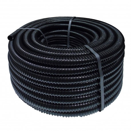 Tuyau cannelé noir Tuyau cannelé noir
