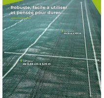 Toile de paillage 130g/m²