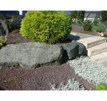 Pouzzolane - roche volcanique pour paillage de massif