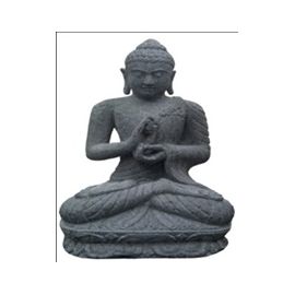 Statue bouddha - pierre naturelle