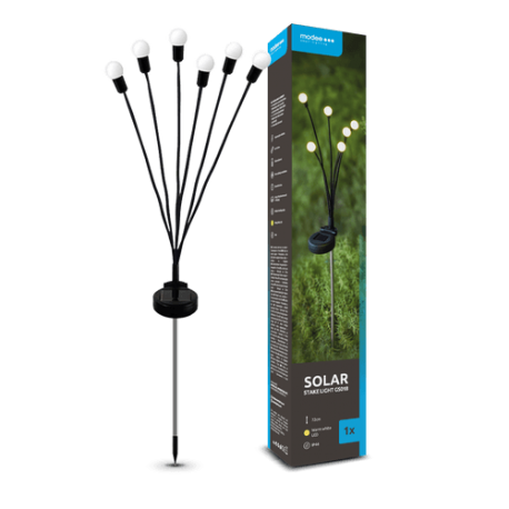 piquet boule LED solaire