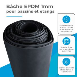 Bâche EPDM 1mm_7x6m (42m²)