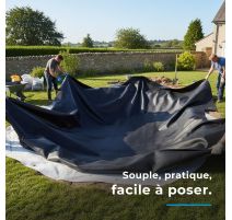 Bâche EPDM 1mm_5.6x15m (84m²)