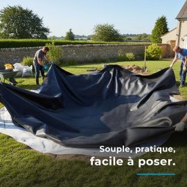 Bâche EPDM 1mm_9.8x2m (19.6m²)