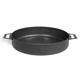 Poêle acier naturel 50cm à...