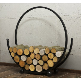 Porte-bûches «SPIRAL» 80cm...