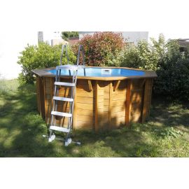 Piscine Sunwater All in ONE 360 - H120cm + Echelle amovible- Ubbink