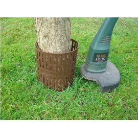 Lot De 6 Protections Pour écorce D’arbre – Contre Tondeuses, Animaux, Débroussailleuses – Avec Sangles, En PVC Résistant