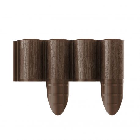 Palissade de jardin 5 ECO - marron - 8,5 cm x 2,4 m Palissade de jardin 5 ECO - marron - 8,5 cm x 2,4 m