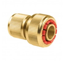 Raccord rapide stop laiton BRASS  19 mm