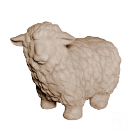 Mouton moyen modèle  - Statue