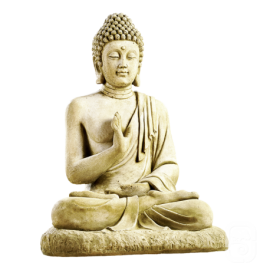 Bouddha Hindou Assis extra grand modèle H 80 cm - Statue