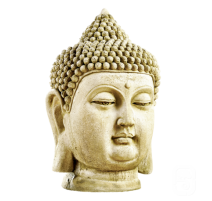 Tete Bouddha grand modèle H60 cm - Statue