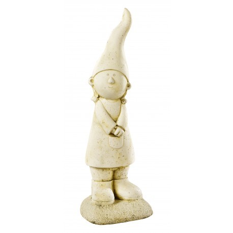 Lutin Fille petit modèle - Statue poterie française - Jardiprotec
