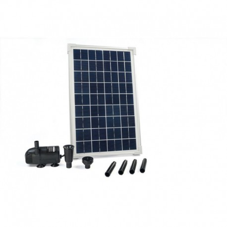 Pompe solaire - 600 l/h - avec éclairage et télécommande