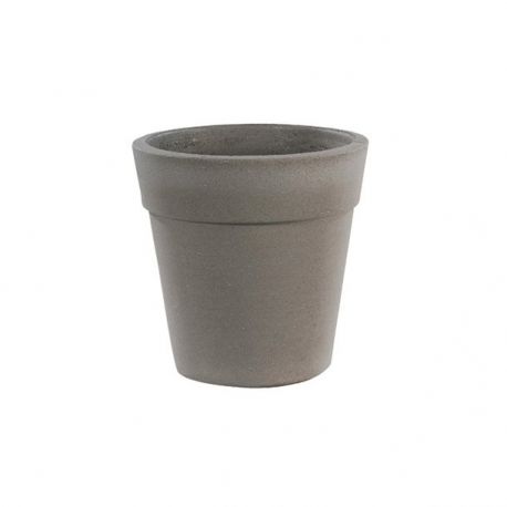 Pot horticole tendance en pierre grise ou blanche