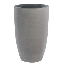 Vase effilé Haut. 64cm tendance en pierre