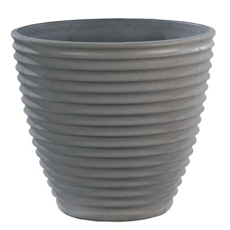 Vase Cannelé Nova tendance en pierre