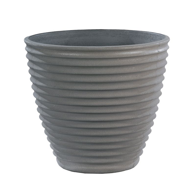 Vase Cannelé Nova tendance en pierre