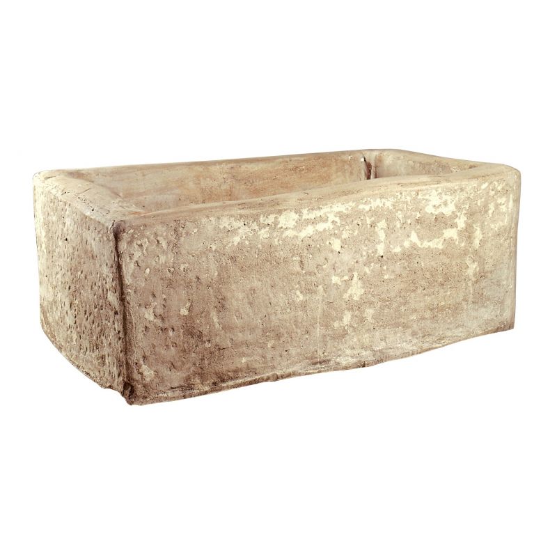 Timbre auge aspect vieilli en pierre ancienne