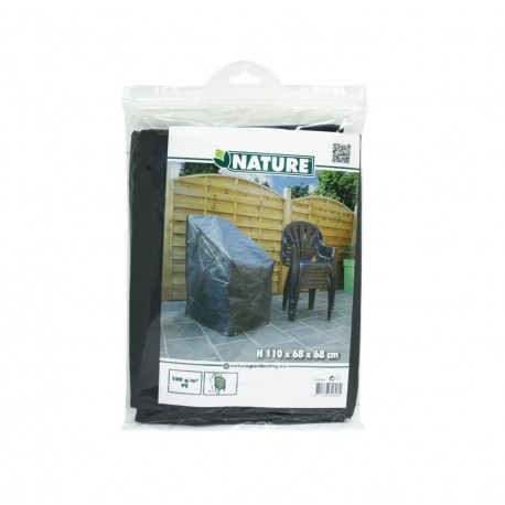 Housse Imperméable Pour Chaises De Jardin Empilables Greemotion - Taille 66x66x110cm - Protection Contre Intempéries Et UV - 5