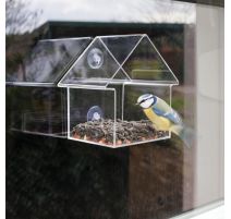 Kanena Mangeoire pour Oiseaux avec fenêtre Transparente à