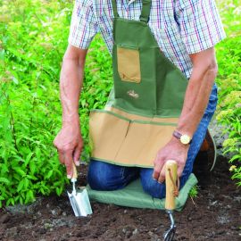 Tablier de jardin avec poches Sangle en cuir réglable Équipement