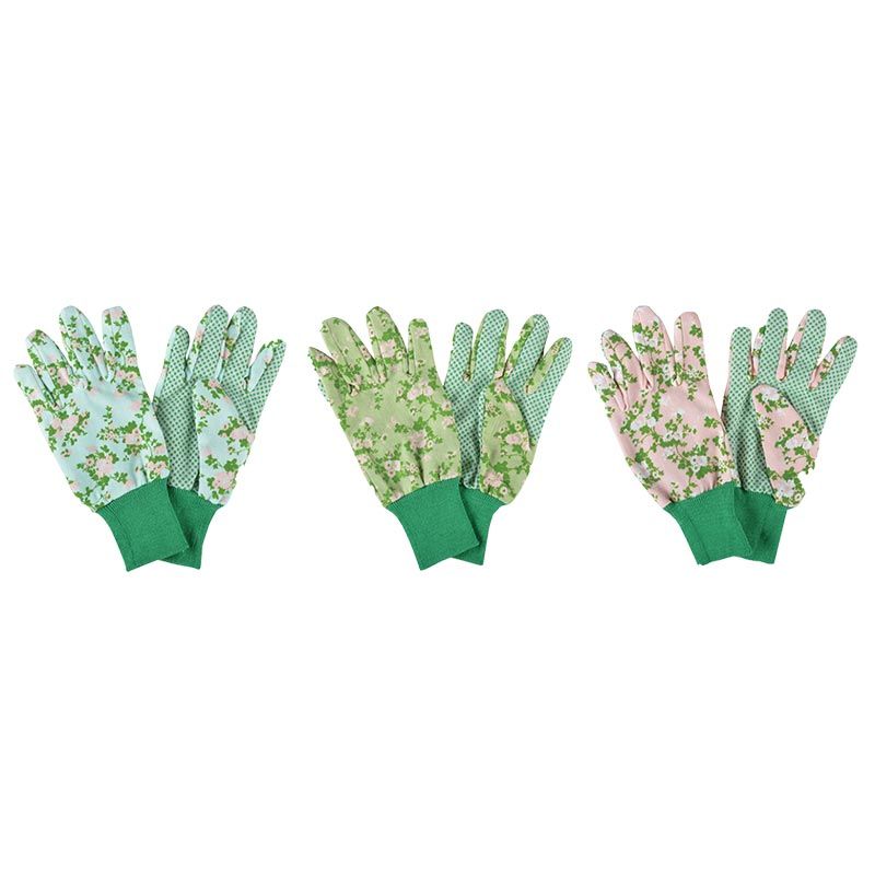 Blue Dream Gants de jardinage pour femmes, gants de jardinage imprimés,  manches longues anti - piqûres, gants de jardin élégants pour femmes