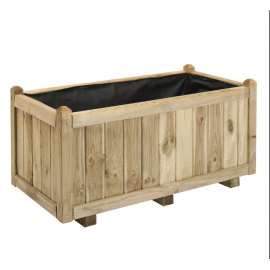 Bac à fleurs en bois...