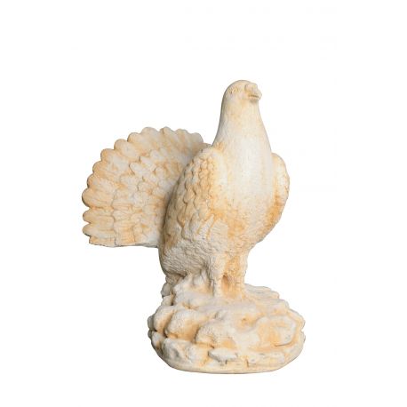 Pigeon Paon grand modèle - Statue