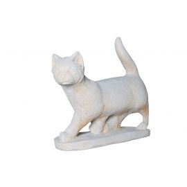 Chat Tabby extra grand modèle- Statue