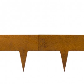 Bordure en métal acier Corten