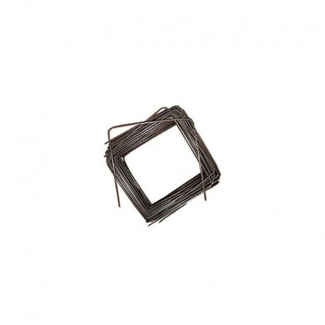 Agrafes métalliques 20x20x20 ø4mm Agrafes métalliques 20x20x20 ø4mm