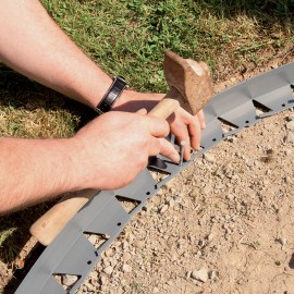 Bordure de jardin en Aluminium - plusieurs hauteurs - TCourb