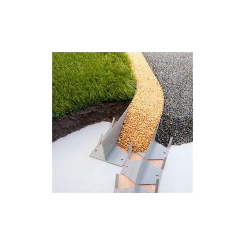 Bordure de jardin en Aluminium - plusieurs hauteurs - TCourb