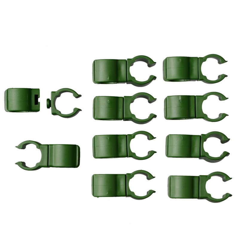 10 Connecteurs Ø16mm clip orientale