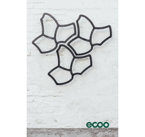 Support mural pour plantes en plastique recyclé - Tessa Flower