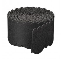 Nature Bordure de Jardin décorative 0,13x12 m 3 mm Noir