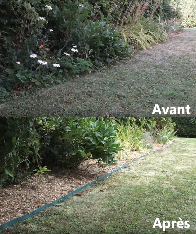 Comment installer des bordures de jardin - Barriere Anti Racine