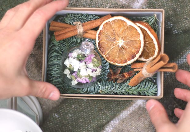 pot pourri fleurs sechees DIY